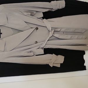 Utex Trendy Mini- StyleTrench Coat!